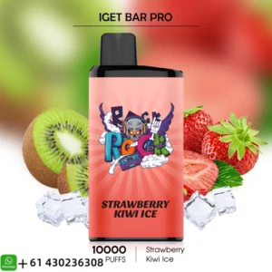 IGET Bar Pro Strawberry Kiwi Ice 10000 Puffs