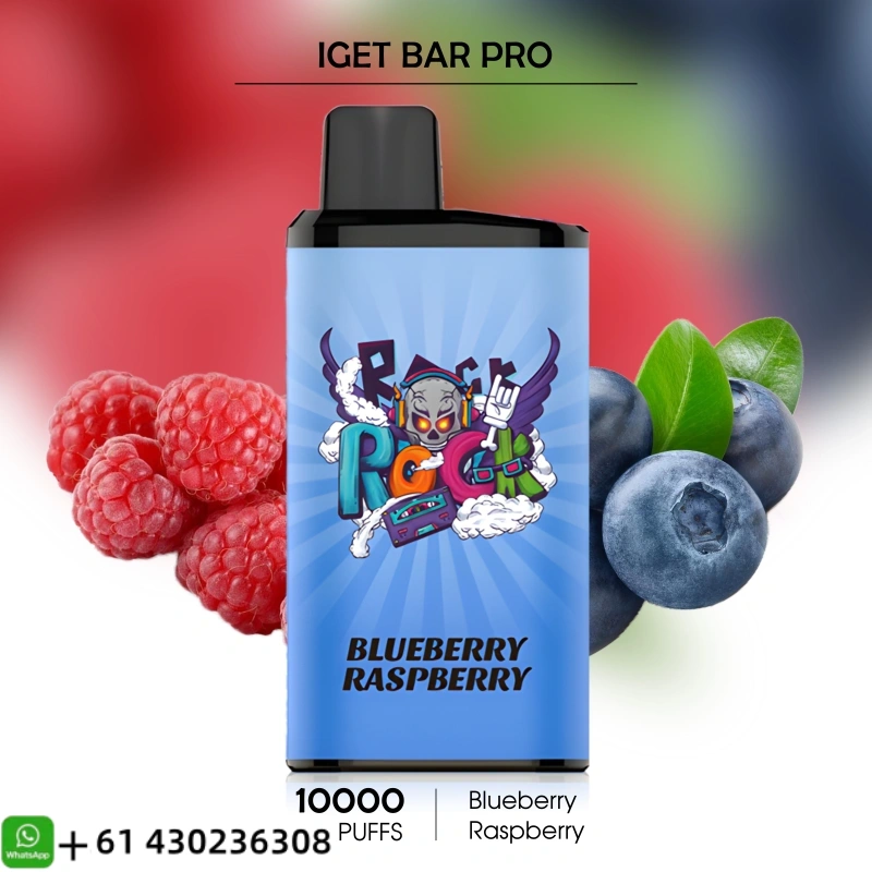 IGET Bar Pro Blueberry Raspberry 10000 Puffs