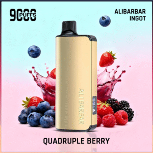 Alibarbar Ingot Quadruple Berry 9000 Puffs