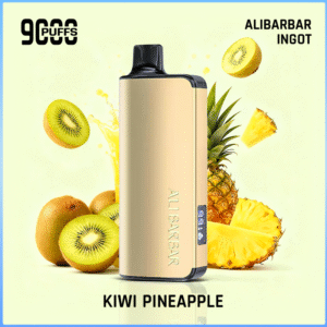 Alibarbar Ingot Kiwi Pineapple 9000 Puffs