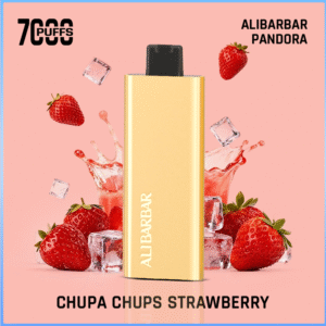Alibarbar Pandora Chupa Chups Strawberry 7000 Puffs