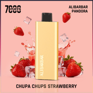 Alibarbar Pandora Chupa Chups Strawberry 7000 Puffs