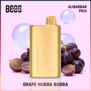 Alibarbar Rich Grape Hubba Bubba 8000 Puffs
