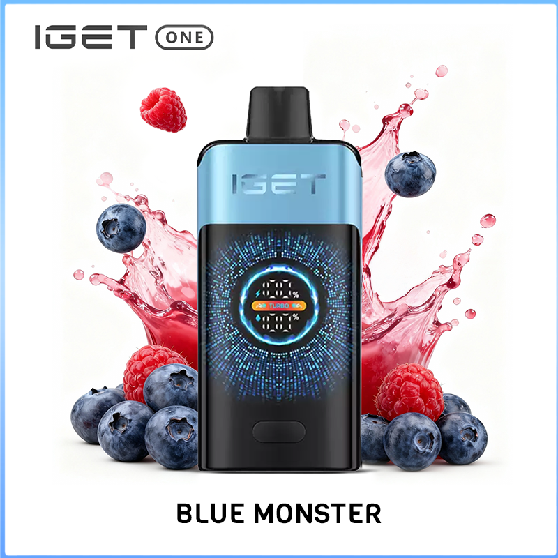 IGET One Blue Monster 12000 Puffs