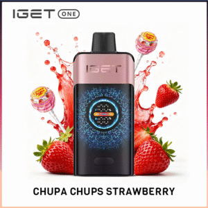 IGET One Chupa Chups Strawberry 12000 puffs