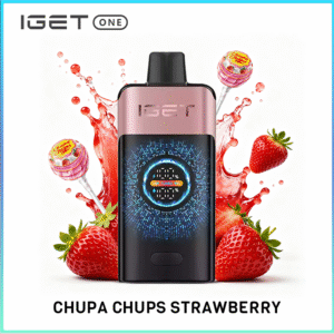IGET One Chupa Chups Strawberry 12000 puffs
