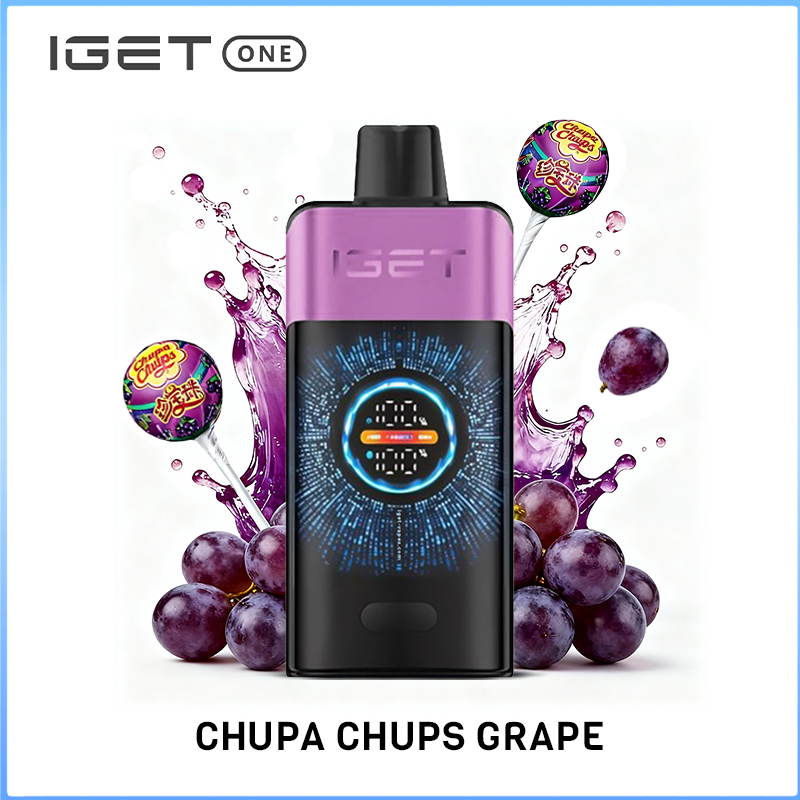 IGET One Chupa Chups Grape 12000 puffs