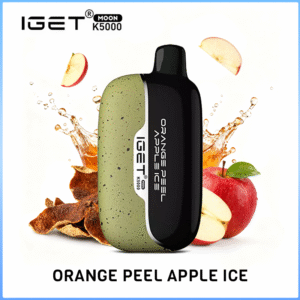 IGET MOON Orange Peel Apple Ice 5000 Puffs