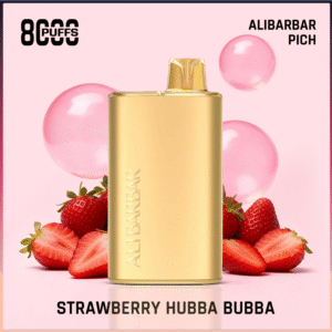 Alibarbar Rich Strawberry Hubba Bubba 8000 Puffs