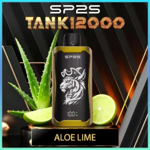 SP2S TANK 12000 Puffs Aloe lime Disposable Vape