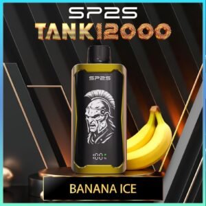 SP2S TANK 12000 Puffs Banana ice Disposable Vape