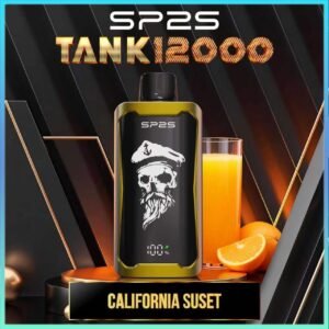 SP2S TANK 12000 Puffs California sunset Disposable Vape