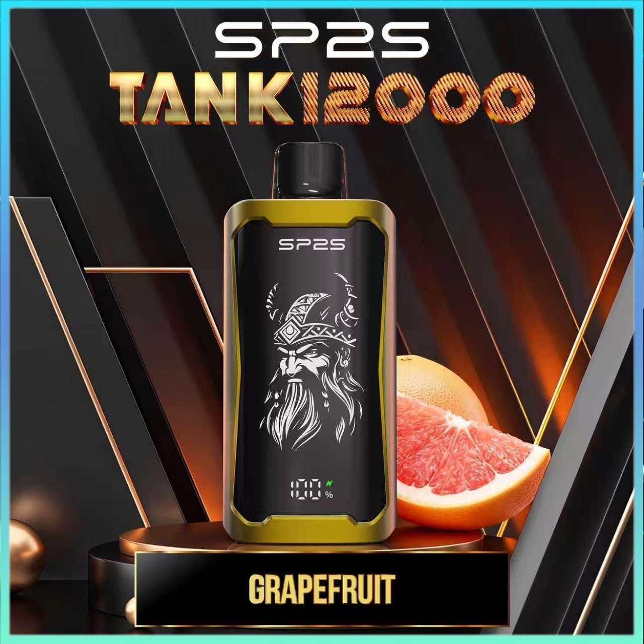 SP2S TANK 12000 Puffs Grapefruit Disposable Vape