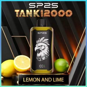 SP2S TANK 12000 Puffs Lemon and lime Disposable Vape